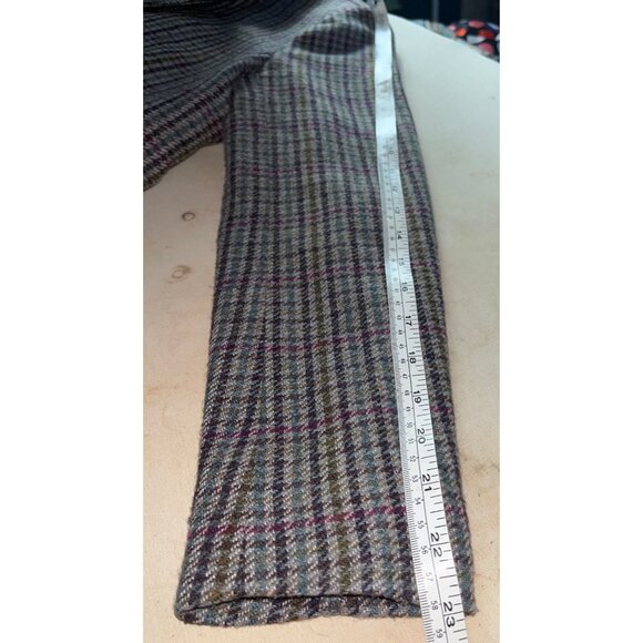 Appleseeds Blazer Tweed Jacket Waist Accent Elegant Preppy Academia Womens 6 - Picture 11 of 12